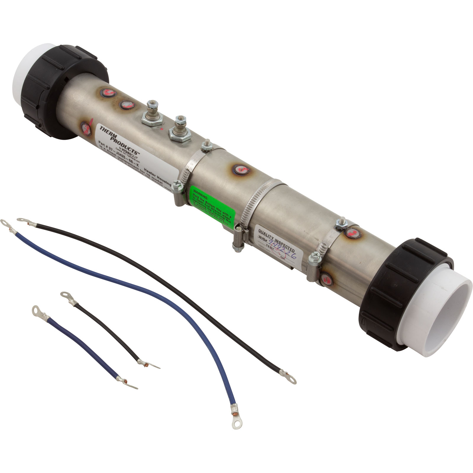 Heater, FloThru, HQ Universal Rite-Fit, 2″ x 15″, 4.5kW, 230v | 27-J0425-6S-K