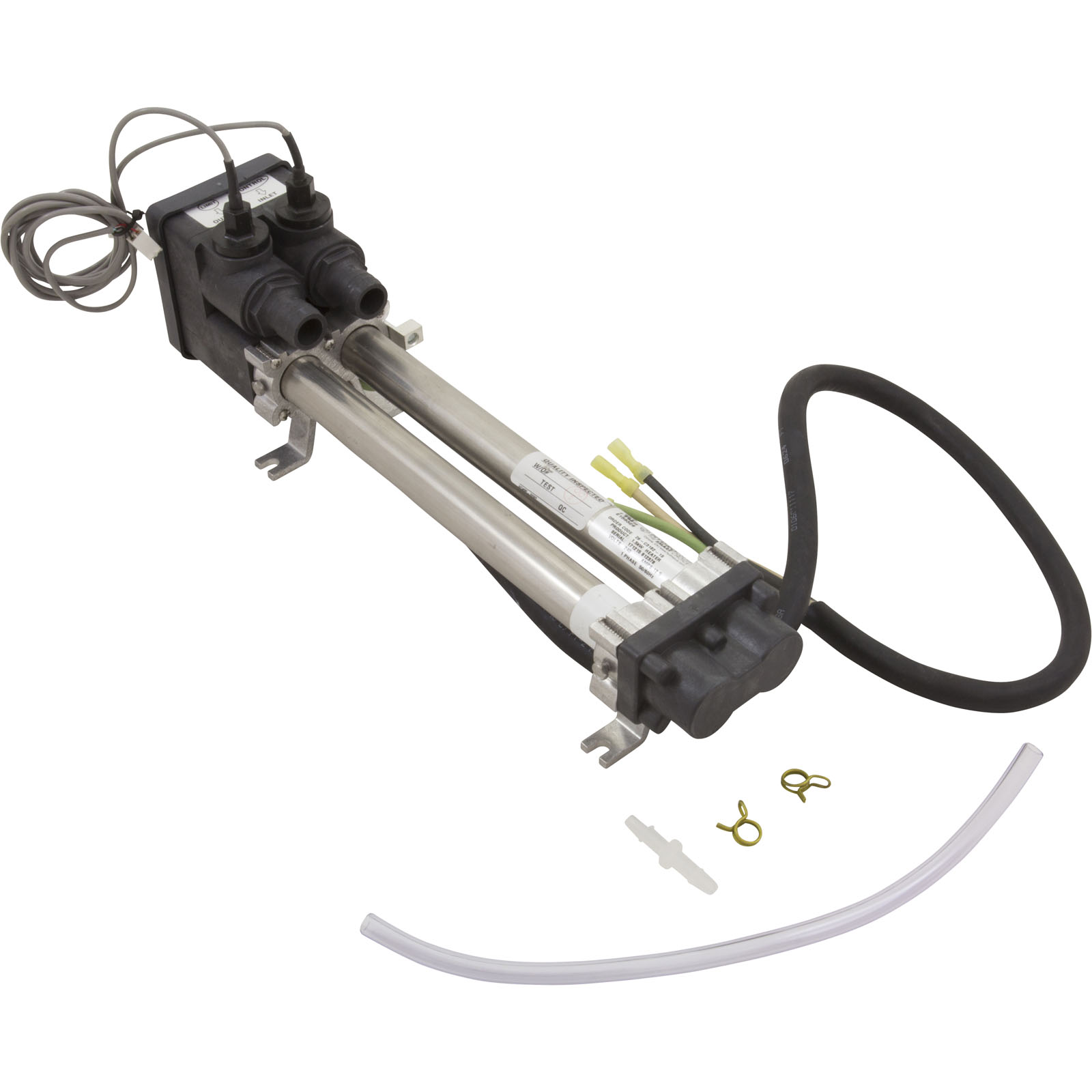 Heater, LowFlow, HydroQuip, 230v, 1.5kW, Auto Reset | 26-C3182-1S