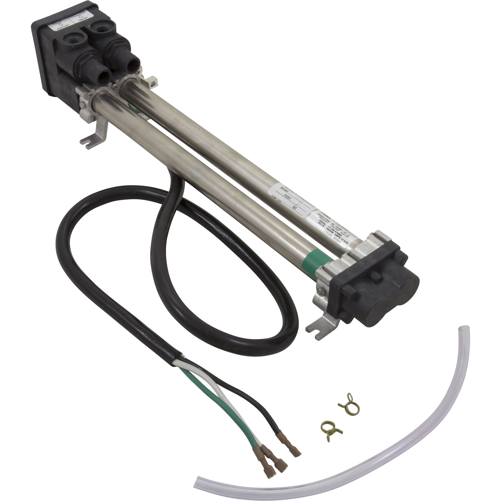 Heater, LowFlow, Watkins, 230v, 6.0kW, Auto Reset, w/o Sens, Gen | 26-C3160-1S-A