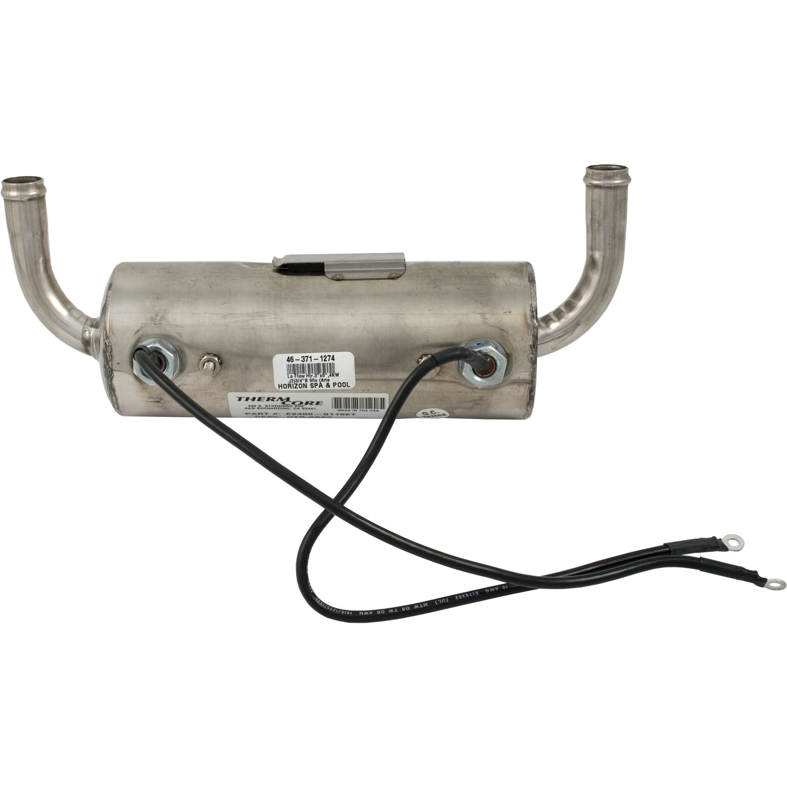Heater, LowFlow,Artesian Repl, 8″ x 3″, 230v, 4.0kW, Gen | E2400-0115ET