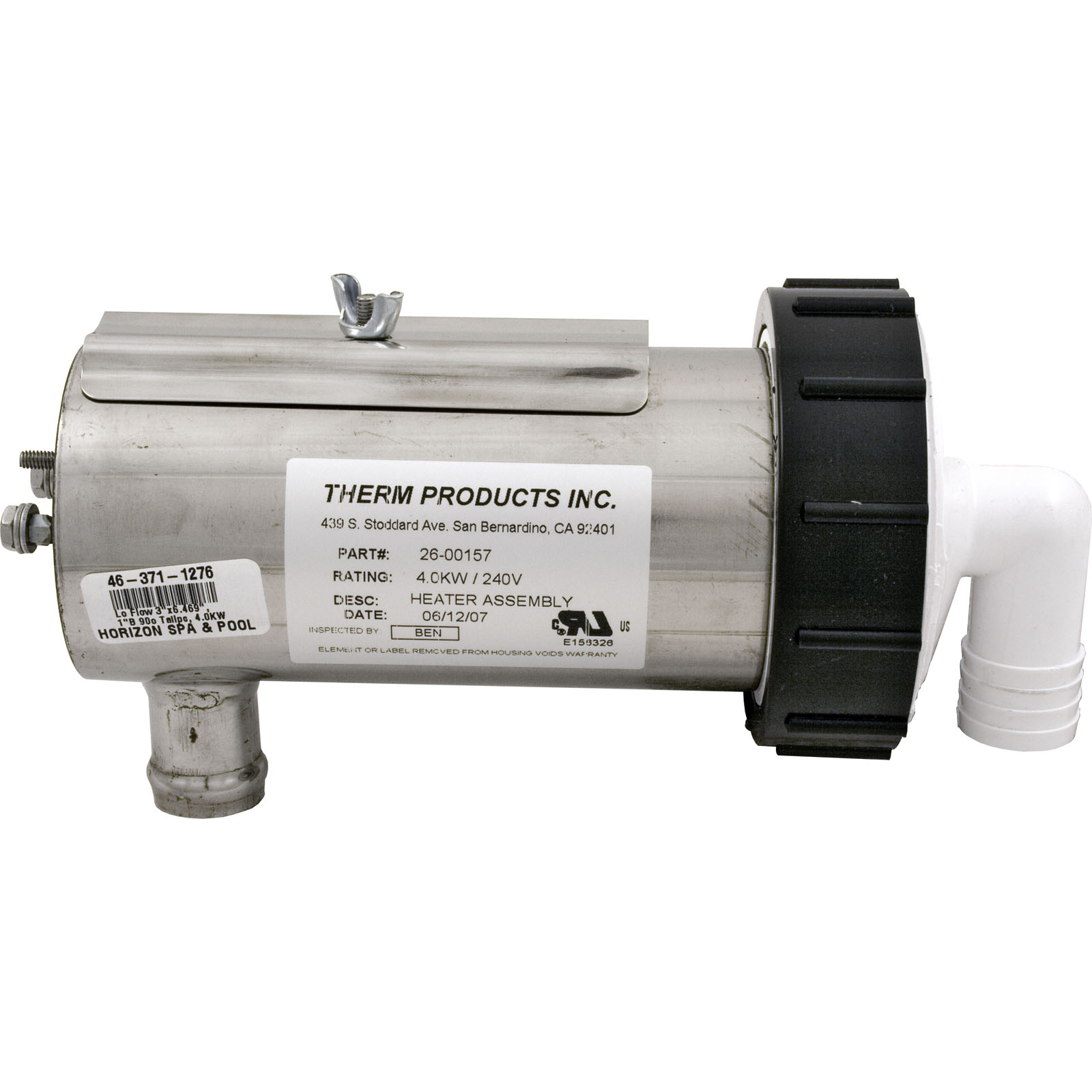 Heater, LowFlow, Gatsby Repl, 6.469″ x 3″, 230v, 4.0kW, Generic | 26-00157