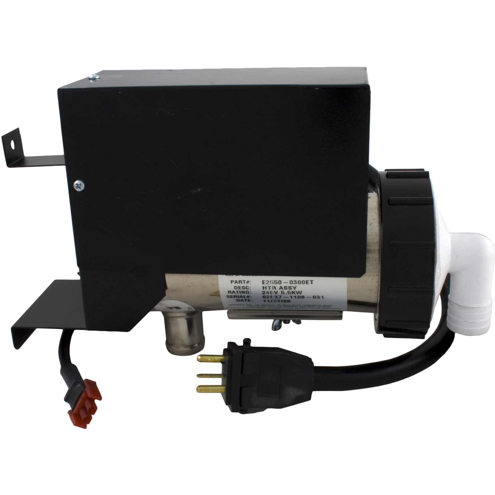 Heater, LowFlow, Gatsby Repl, 6.469″x3″, 230v, 5.5kW, Gen, w/box | 28-E0300-7T-K