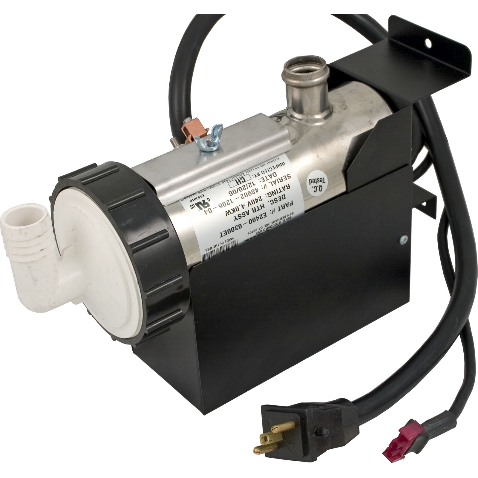 Heater, LowFlow, Gatsby Repl, 6.469″ x 3″, 230v, 4.0kW, Generic | E2400-0300ET