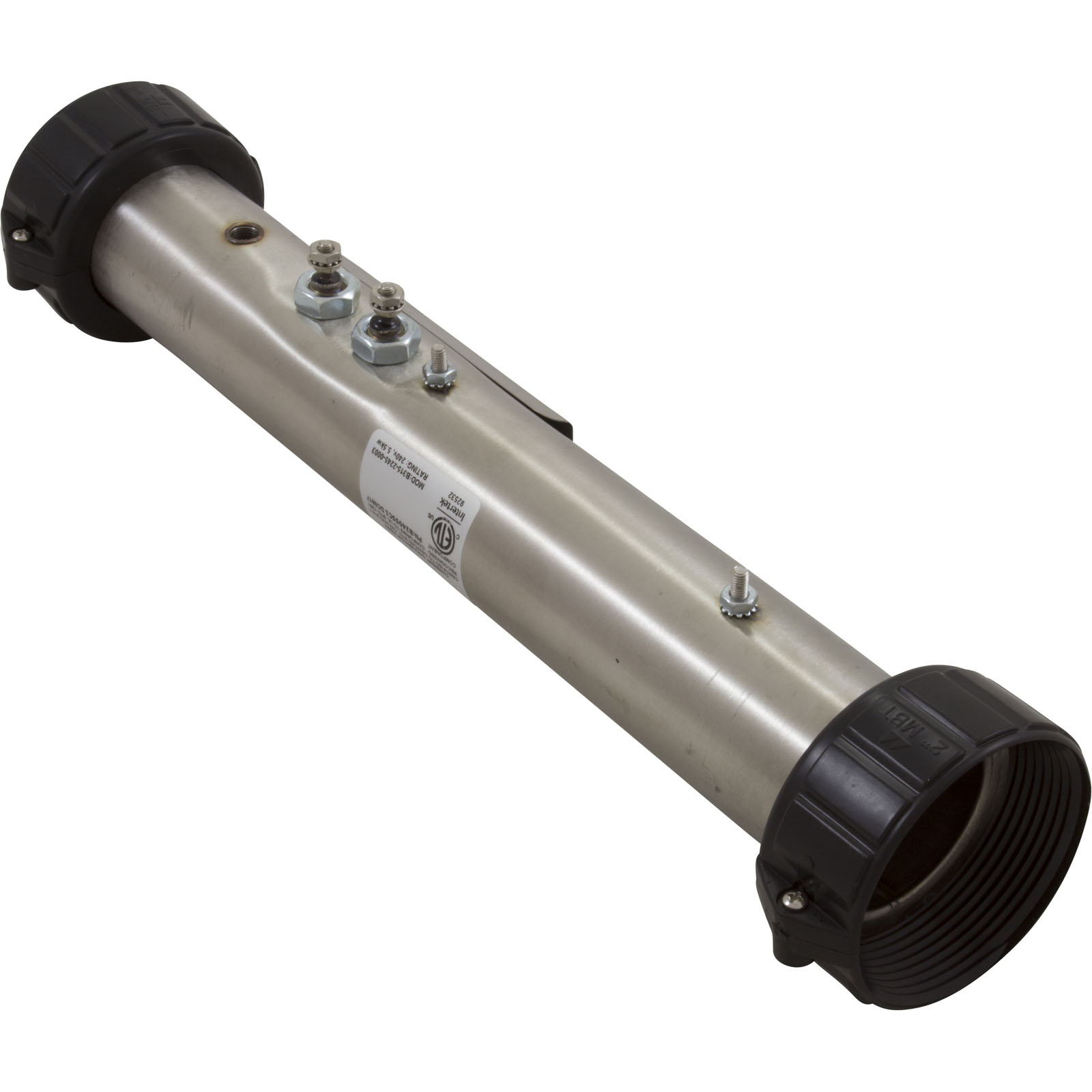 Heater, FloThru, NuWave, 15″x2″, 230v, 5.5kW, PS, w/o Tailpiece | B24055C1