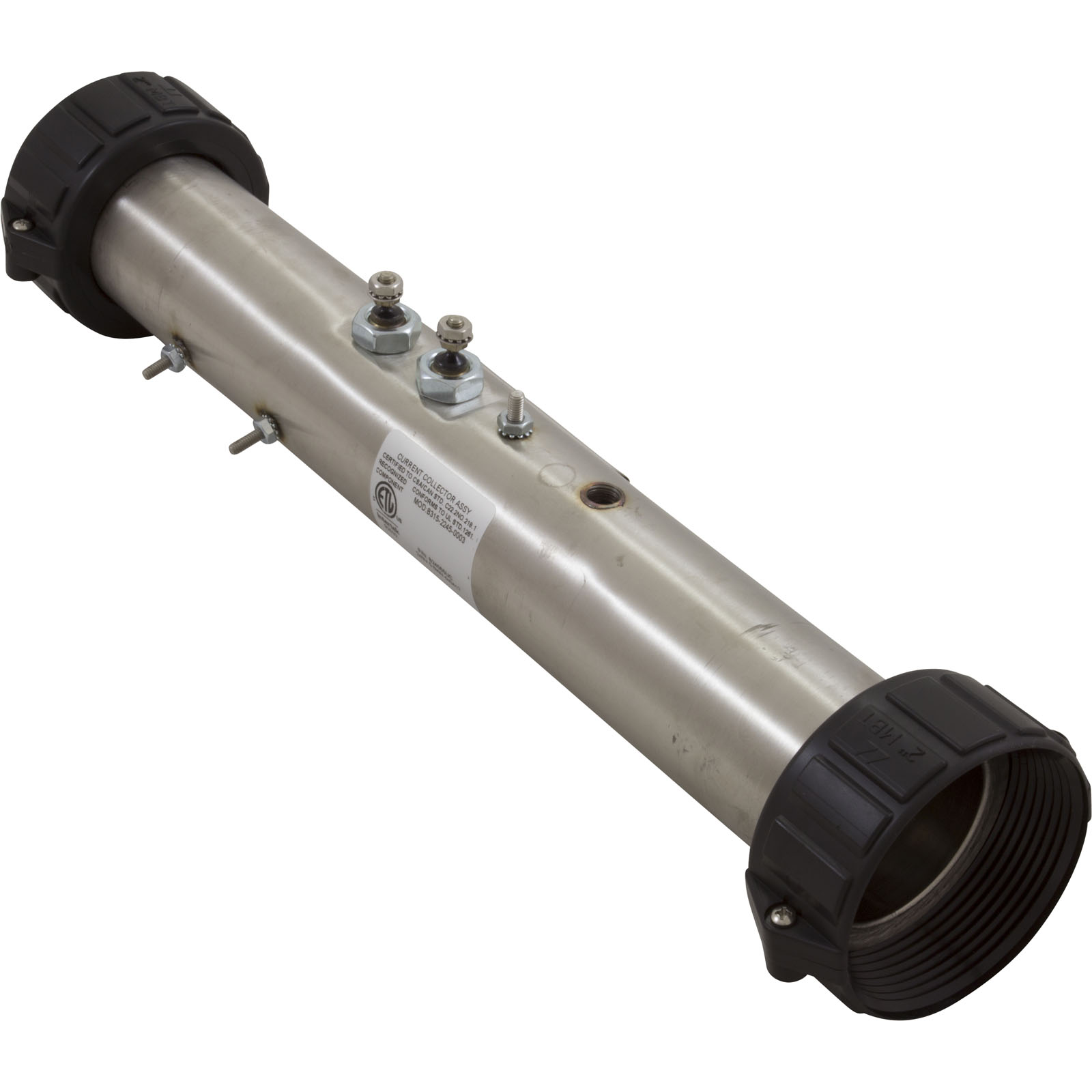 Heater, FloThru, Gecko S-Class, 15″x2″, 230v, 5.5kW, Coated, Gen | B24055UC