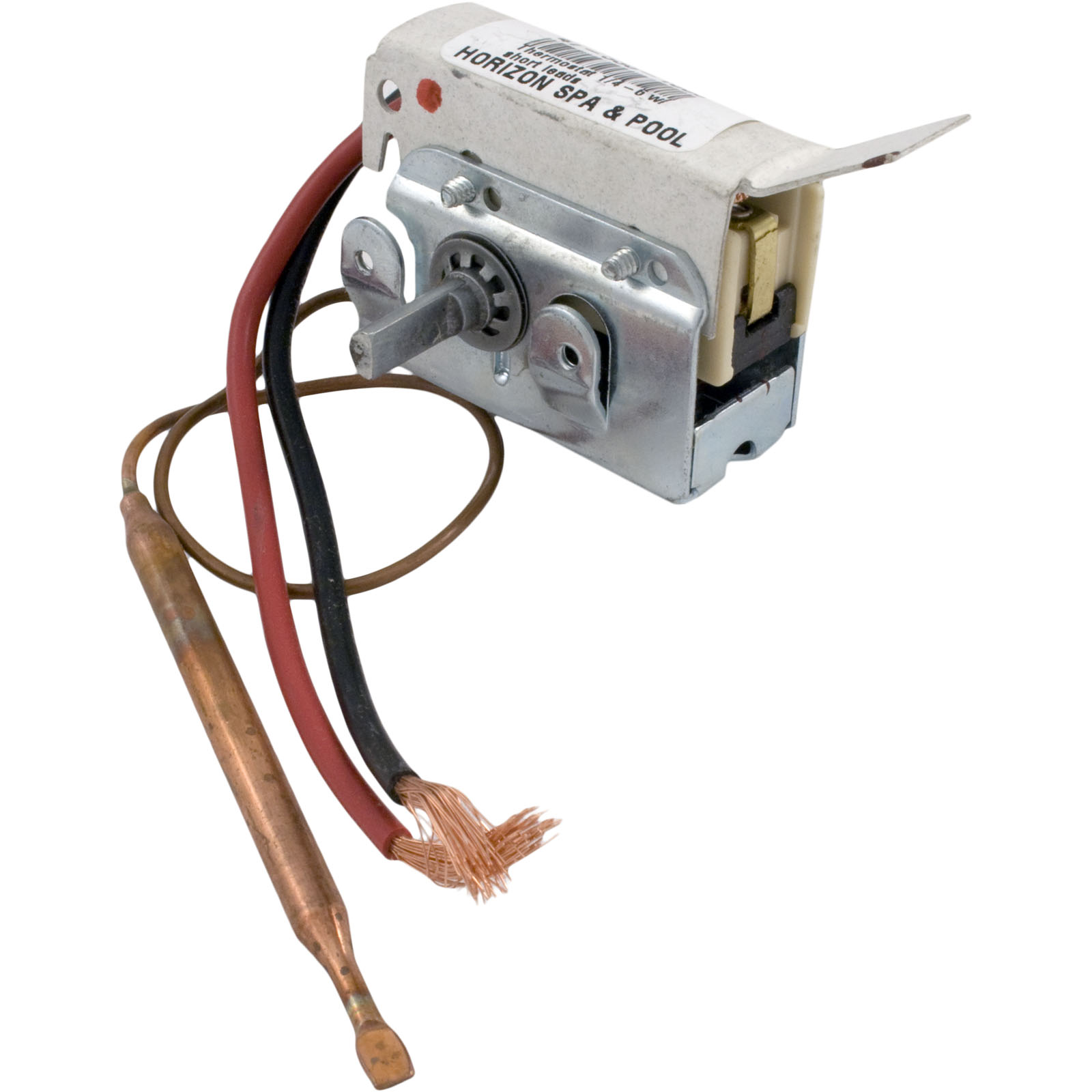 Thermostat, Invensys, 1/4″, 6″, SPST, 25A, Short Leads | 275-2568-00