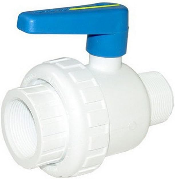 Praher Plastics | 150-015 | 1-1/2" Single Union Blocked Ball Valve