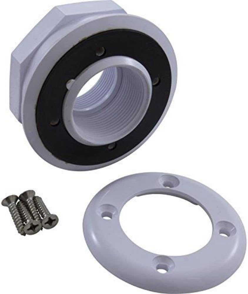 CMP 25522-000-000 WG Inlet/Outlet Return Fitting (Vinyl Liner) Inc. Gaskets, Faceplate, Screws