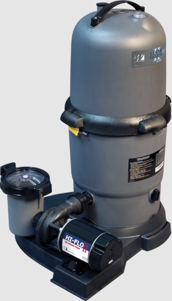 Waterway 200 SqFt ClearWater II Cartridge Filter System w/ 2 HP Pump