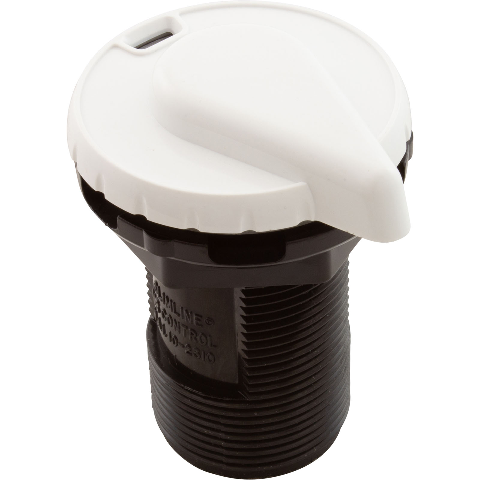 Air Ctrl, BWG/HAI Slimline, 1-3/4″hs, 2-1/2″fd, Teardrop, Wht, 1″ |10-2330WHT