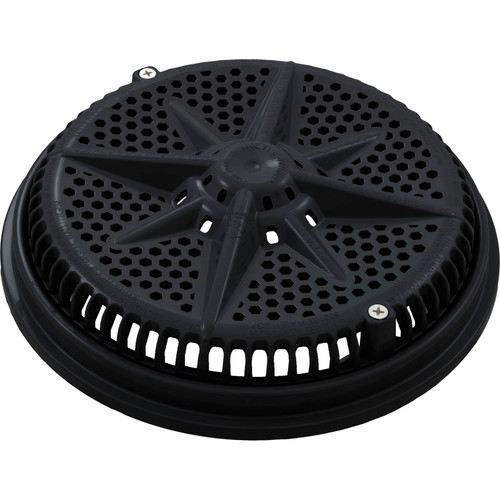 Main Drain GratePentairStarGuard8"72gpmBlackShort Ring 500104