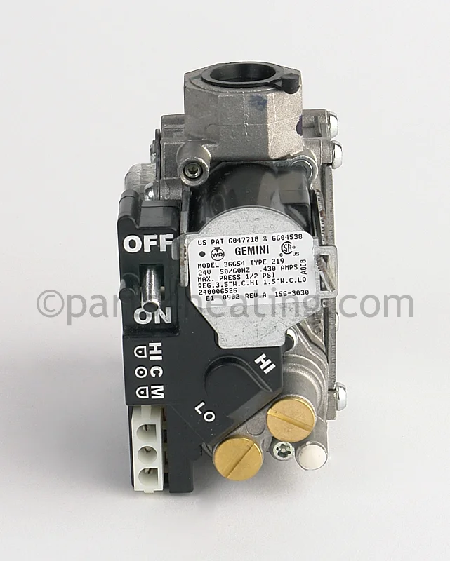 ECR International550001656Two Stage Gas Valve 36G54