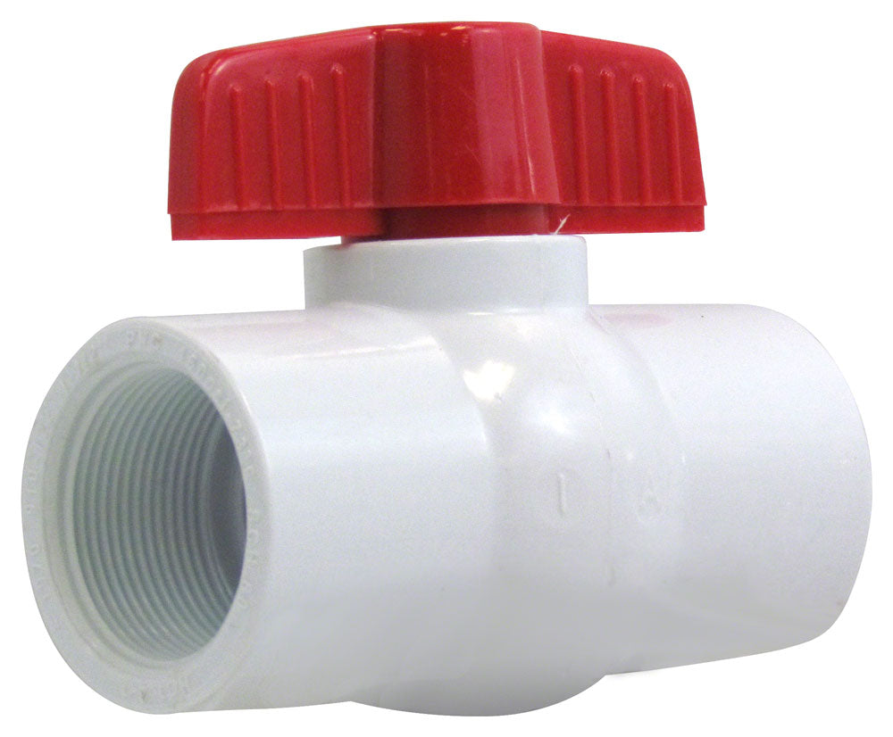 PVC Ball Valve - 1-1/2 Inch FNPT x FNPT