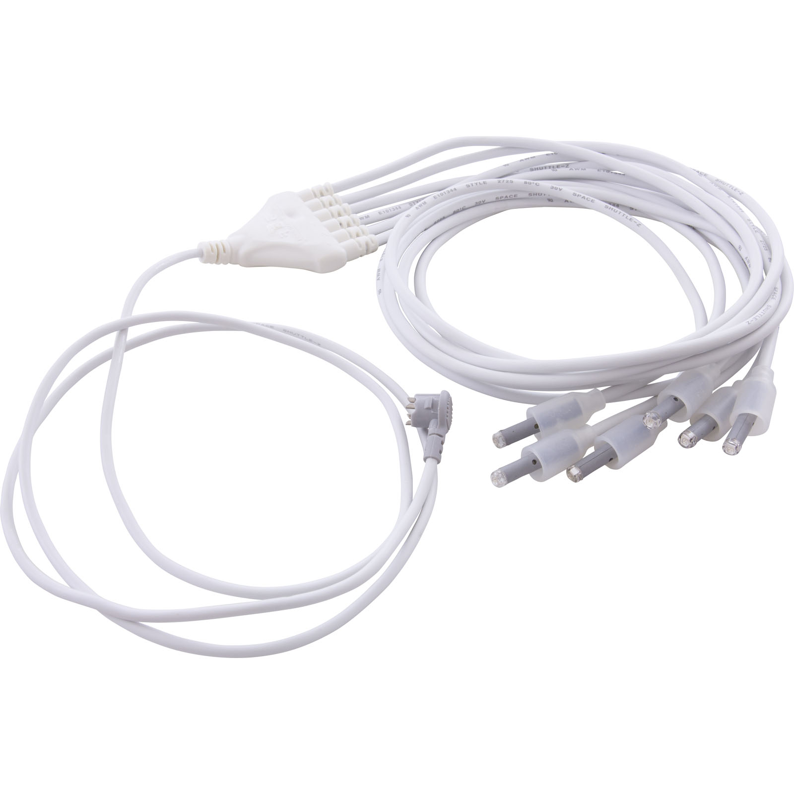 Repl Bulb, RD, 2-Wire, MiniPOL, Six-WayLED, 3-24″Leads, 3-36″Leads | MINI0-RD0Z6