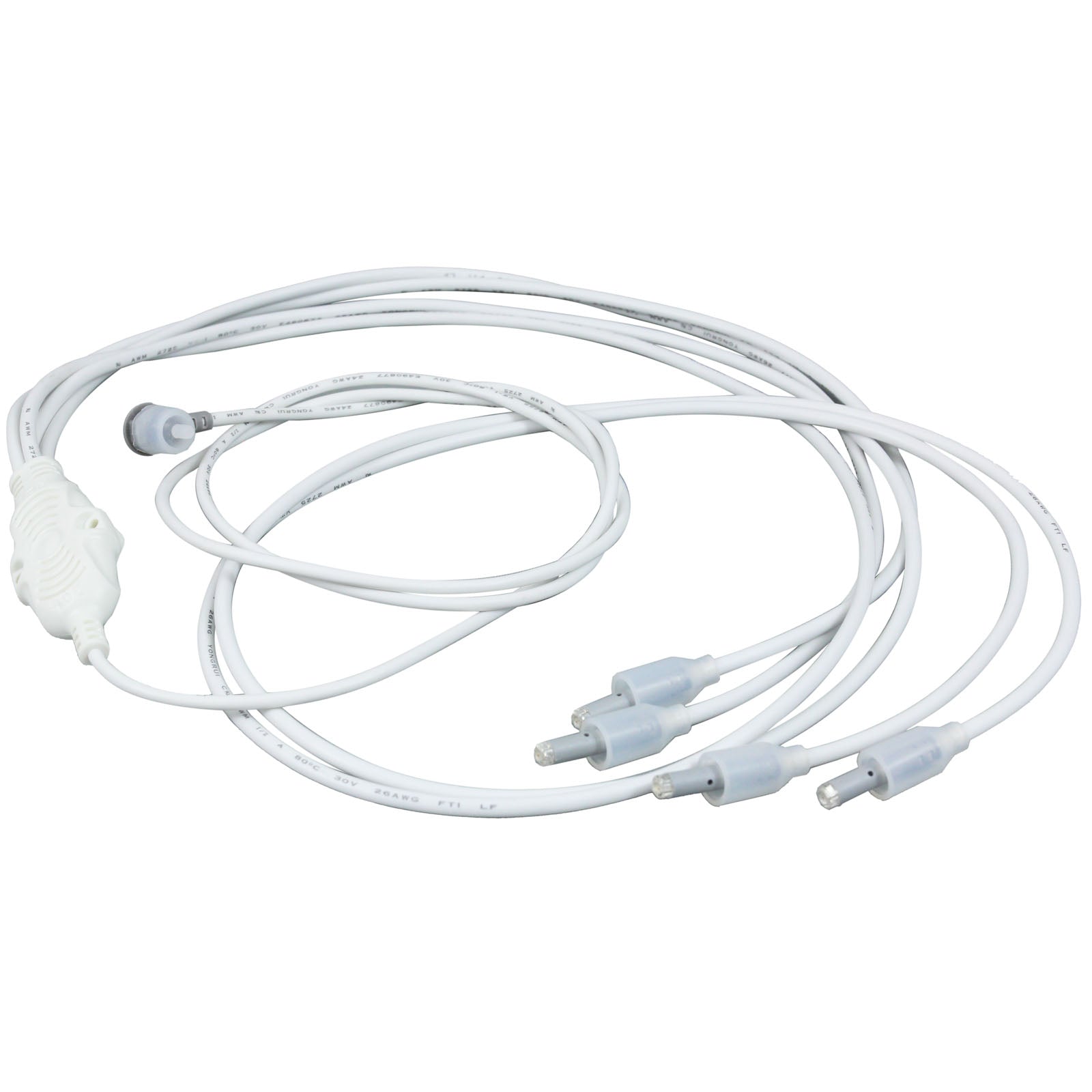 Repl Bulb, RD, 2-Wire, Mini POL, 4 LED, 2-24"Leads, 2-36"Leads, 1C4 : 1MINI0-RD1C4