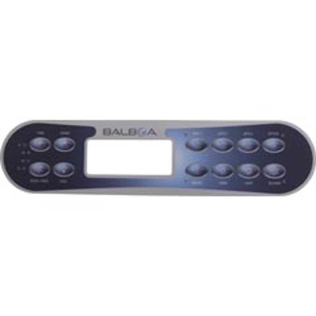 40026 BalboaTopside Overlay, 12-Btn, ML900 Keypad