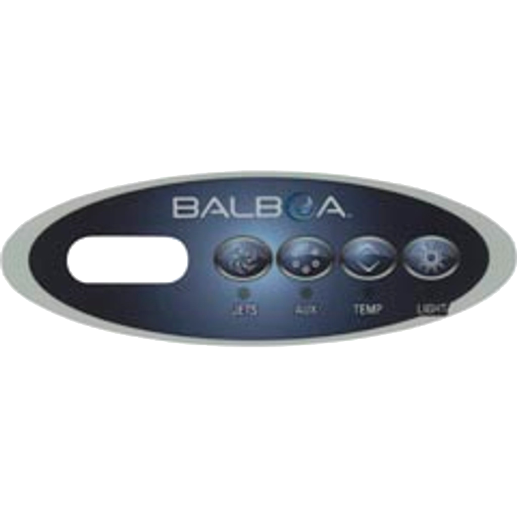 65-1135 BalboaTopside Control Overlay, Bullfrog, ML200