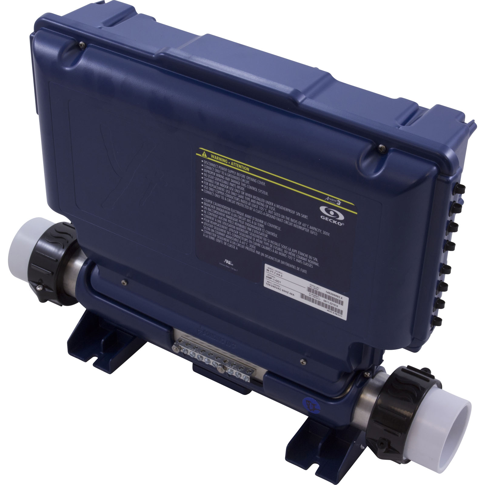 Ctrl, Gecko in.yt-7, P1, P2, P3, Cp, Oz, Aux (2) , 4.0kW, 115v/230v | 0611-221014