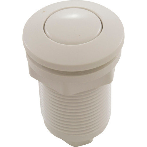 Air Button CMP Slim 1-3/8"hs 1-3/4" Cap White 25083-000-000