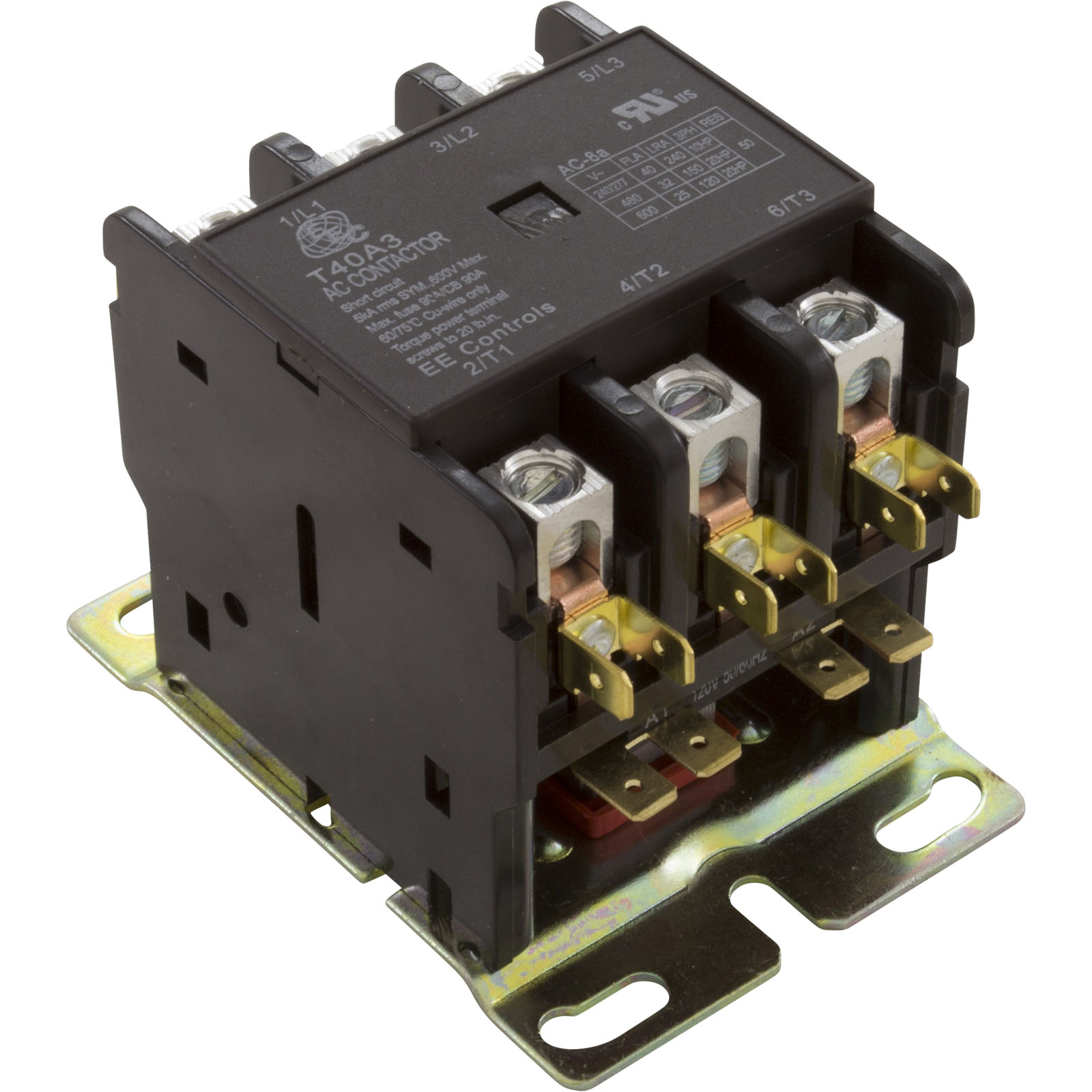 Contactor, Furnas, 3P, 40A, 115v | CR453AD3ABB