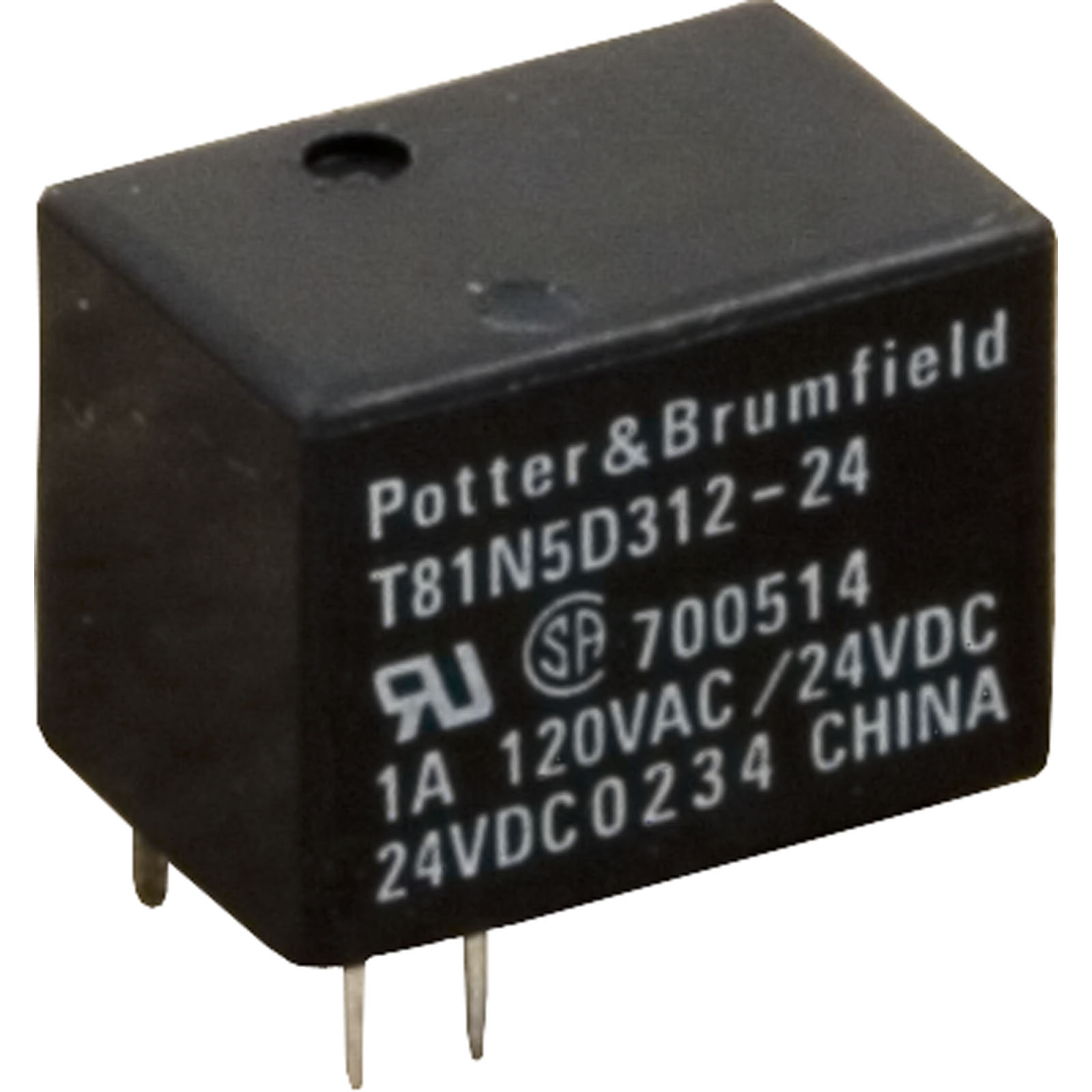 Relay, P&B, T-81 Type, SPDT, 1A, 24VDC, Jandy Boards | 36K2076