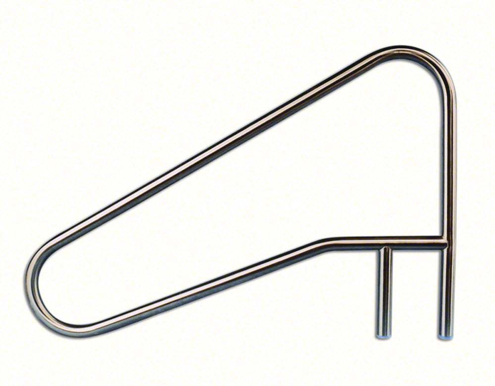 Deck Mounted Sloping Welded Rail 54 Inch Long - 1.90 x .065 Inches