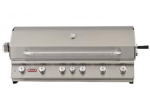 Bull BBQ 46" Diablo 6-Burner Stainless Steel Built-In Propane Grill with Lights