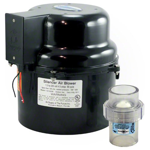 Silencer 2 HP 240V Air Blower w/ Toggle Switch - 6320241-TS