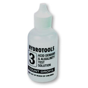 HydroTools Solution #3 Acid Demand & Alkalinity Test Kit Refill, 8443