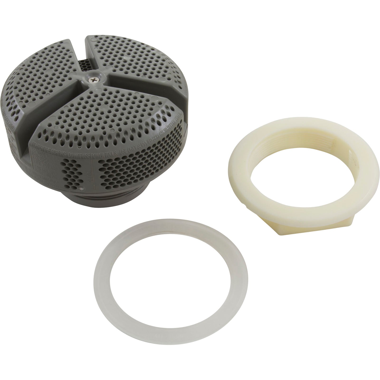 Suction Assy, WW 5" Ultra Flo, 2"s, 264 GPM, Gray