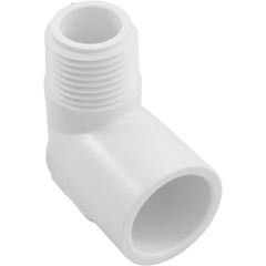 Lasco Fittings 90 Elbow, 1/2" Slip x 1/2" Male Pipe Thread | 410-005
