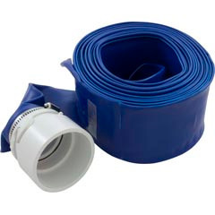 Valterra Products Backwash Hose, 2" x 25ft, w/Clamp & Hose Adapter | B8259FT
