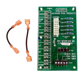 Hayward Heat Pro HP21002-HP21404T Interface Board, HPX11023509