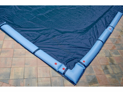 Cool Covers Royal Solid Inground Rectangle 25' x 45' Winter Cover, Blue/Black, 10 Year Limited Warranty, 773050IGBLB
