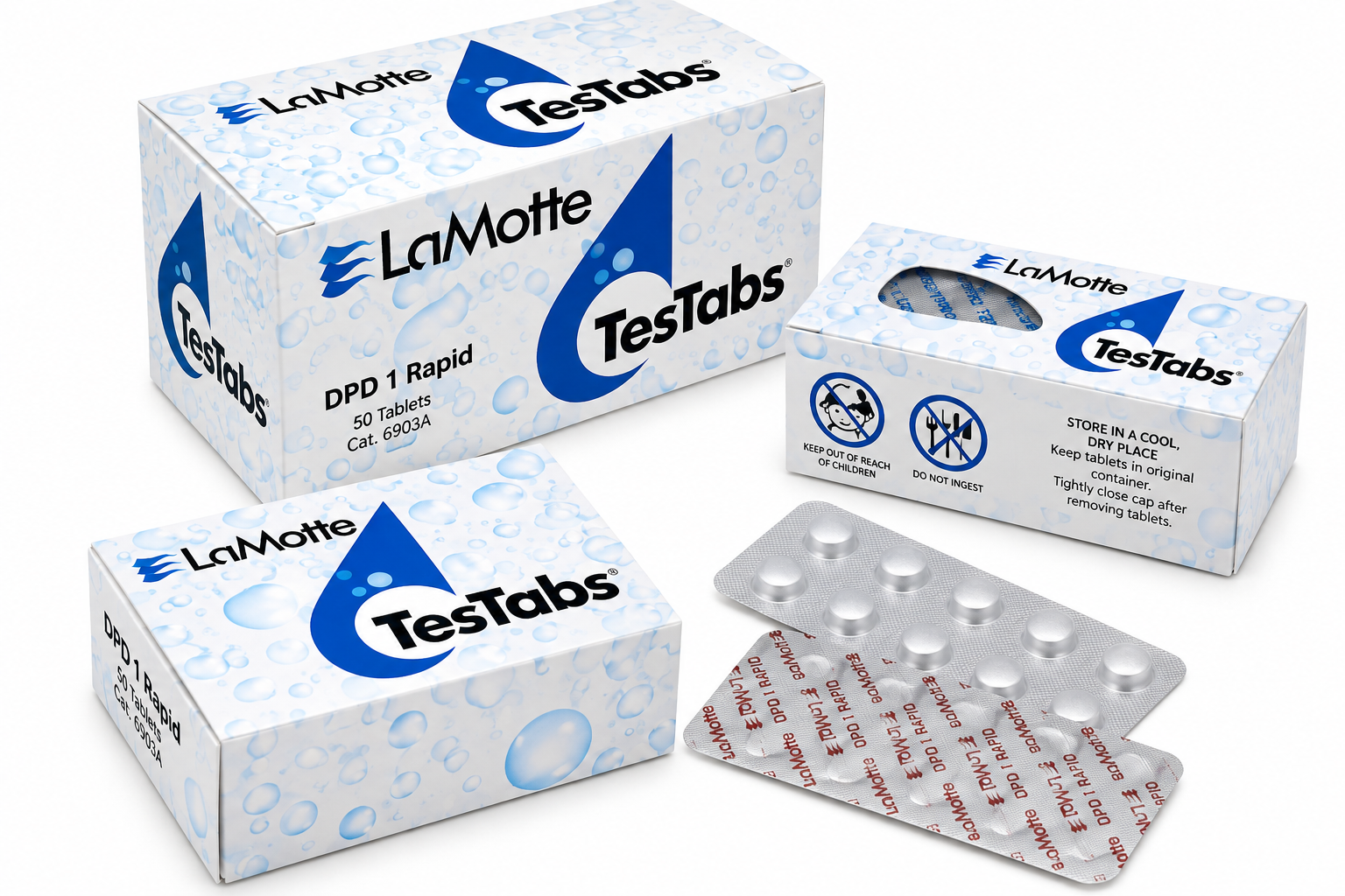LaMotte | 6915A-M | pH Phenol Red TesTabs 1000-Pack