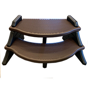 Confer Plastic Espresso The Edge Spa Step, 7-01-ESS-E