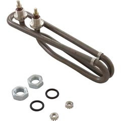 HydroQuip Flow Thru Element, 5.5kW, Hydro-Quip 8000, 7", 230v,Titanium | 12-0110G-K