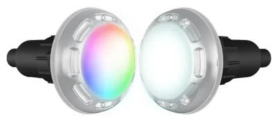 PAL 5-2/5" Multi-Color Fiberglass Pool and Spa Light with 80' Cord and Plug, 64-EGF-80
