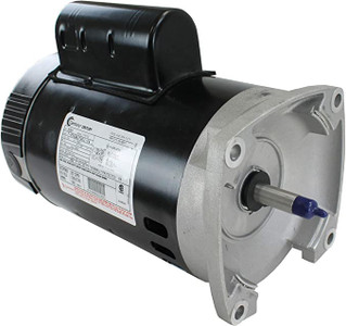 Century 56Y Square Flange 1 HP Up-Rated Pool and Spa Pump Motor, 14.2/7.1A 115/230V, B2853