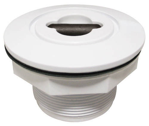 Custom Molded Products Fiberglass Pool Rope Eye, Flush Mount; White | 25568-500-000