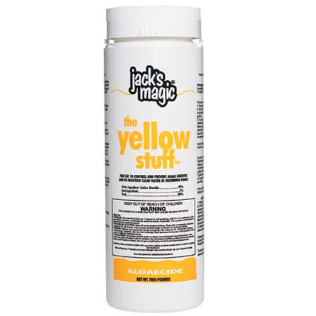 Jack's Magic The Yellow Stuff Algaecide – 2 lb | JMYELLOW2