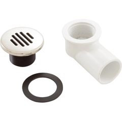 Waterway Plastics Lo-Profile Drain Assembly W/Ss Cover | 640-0401S