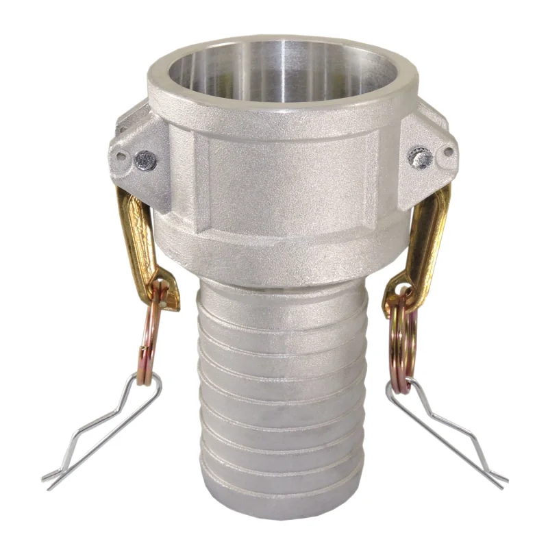 8" Camlock Female Hose Coupling & Clamp (Aluminum)