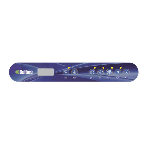Balboa Water Group Overlay, Spaside, Balboa ML550, 7-Button, Jets-Jets-Blower | 11909
