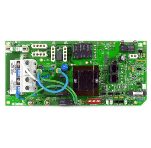 Balboa Water Group Circuit Board, Export-50Hz, Balboa, GS500Z, M7, Duplex, No Blower, 8 Pin Phone Cable | 54510