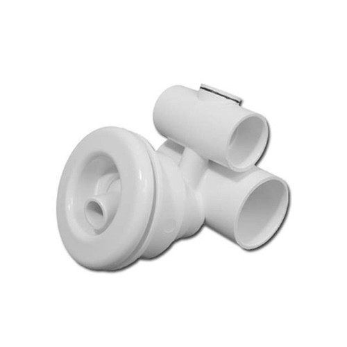 Hydro Air Jet Assembly, HydroAir Converta'ssage, Tee Body, 13 GPM, 1-1/2"S Water x 1"S Air, White | 10-4510
