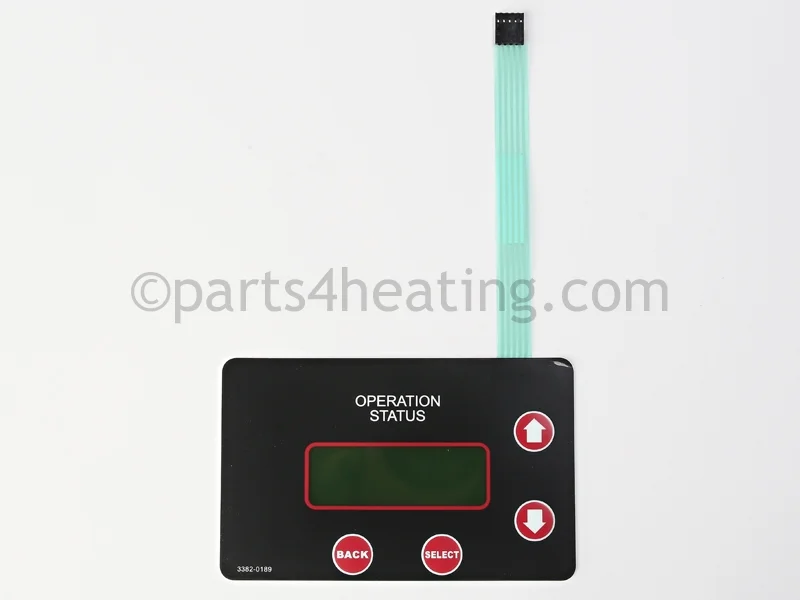 RBI82-0189Keypad Overlay