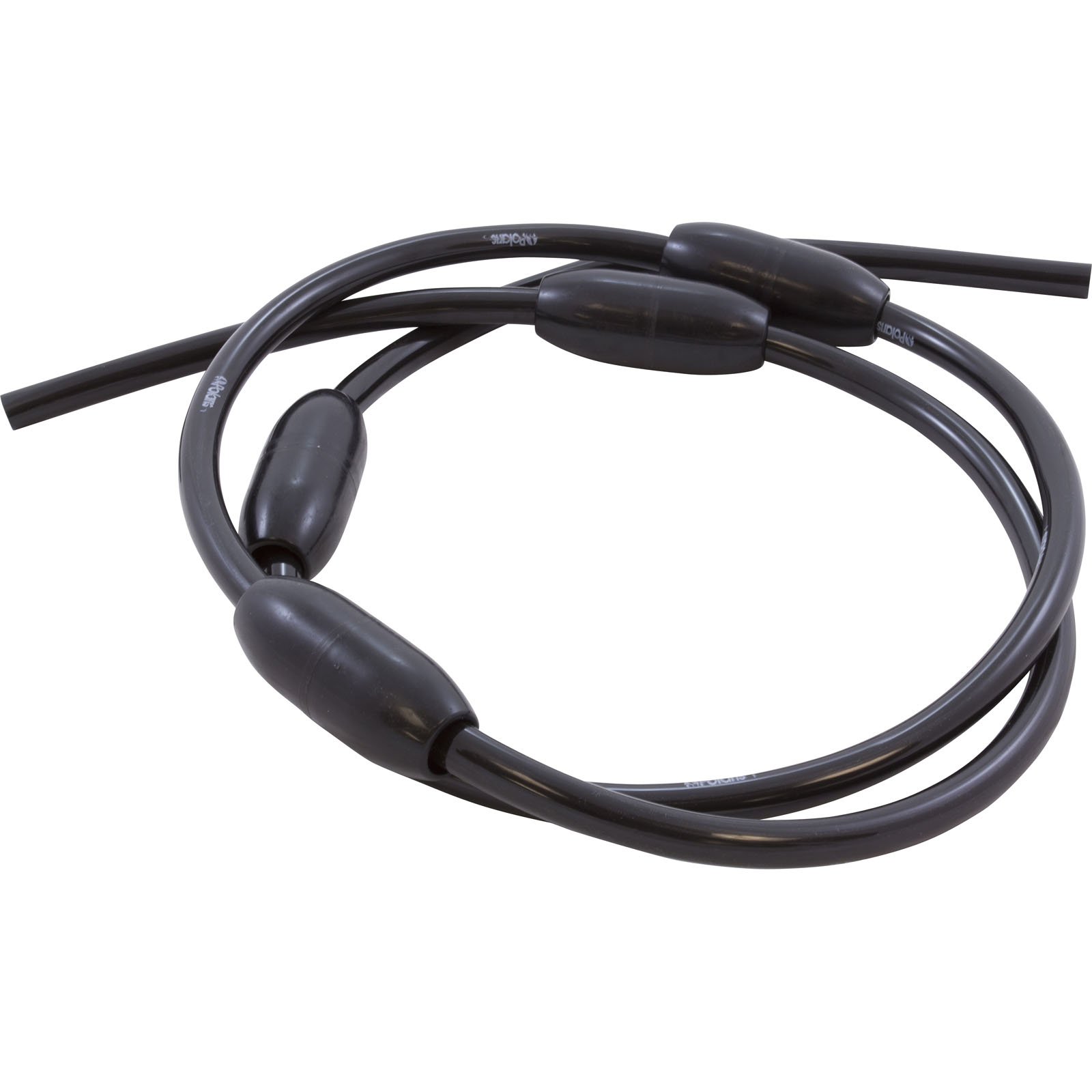 Leader Hose, Zodiac Polaris 180/280/360/380, w/Floats, Black | 9-100-3107