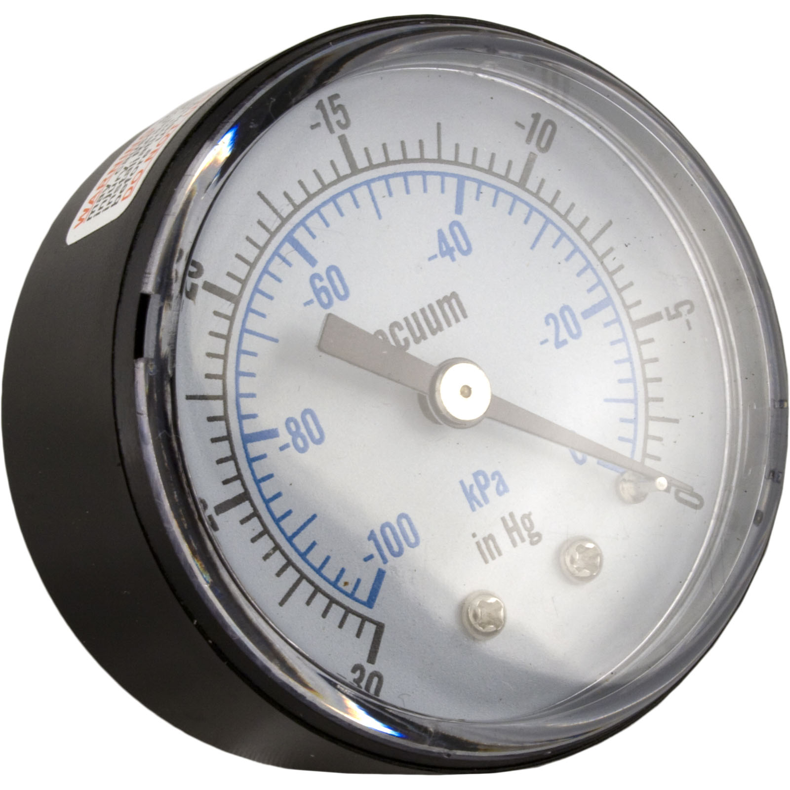 Vacuum Gauge, Pentair Vac-Mate Skimmer, 0-30psi, Back Mount | R36006