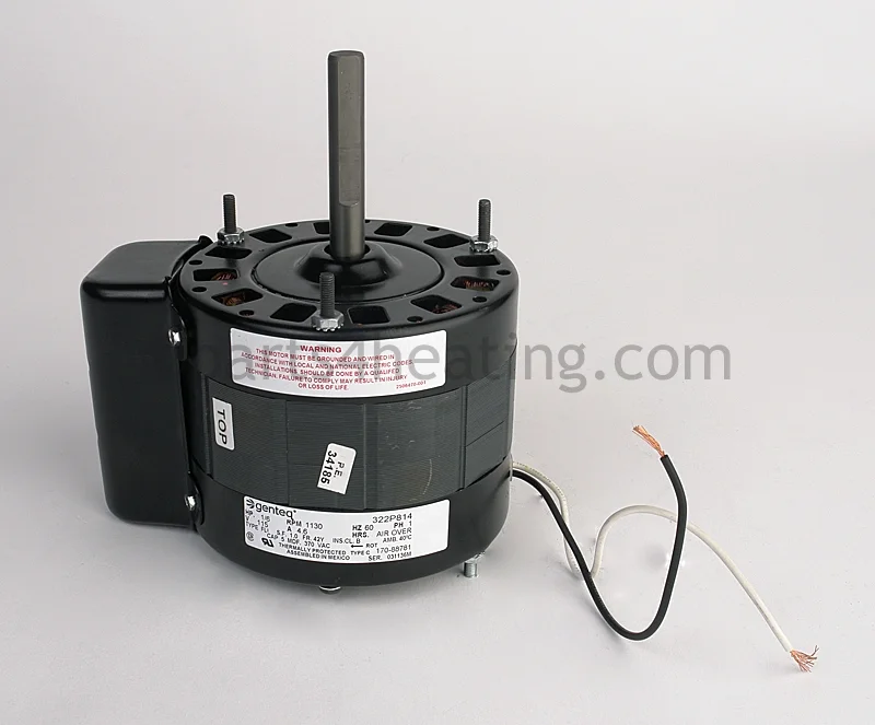 Reznor88781Motor 1/6 HP 115 Volt USA Models - NO Longer Available